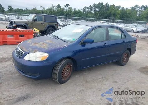 2006 Toyota Corolla Le from USA, damaged, VIN JTDBR32E160060192